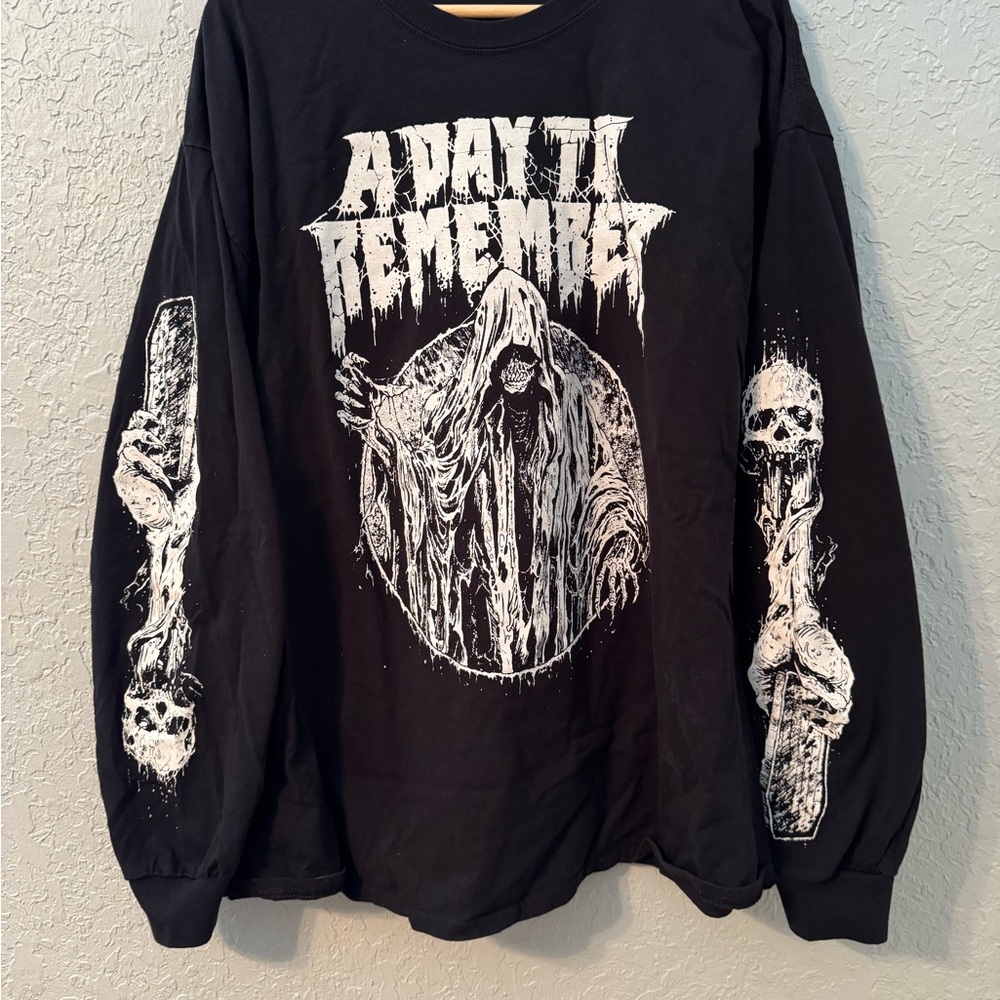 Black Graphic Men's Shirt